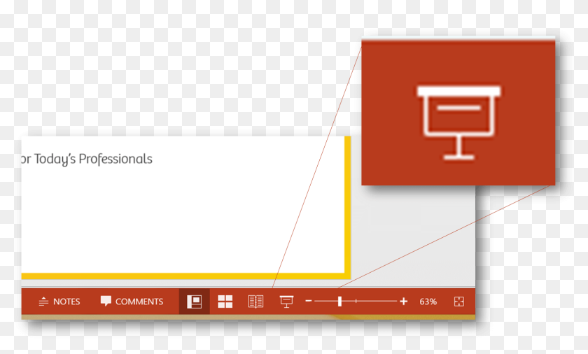 Ppt Drawing 10 Uses - Slide Show Icon In Powerpoint, HD Png Download ...