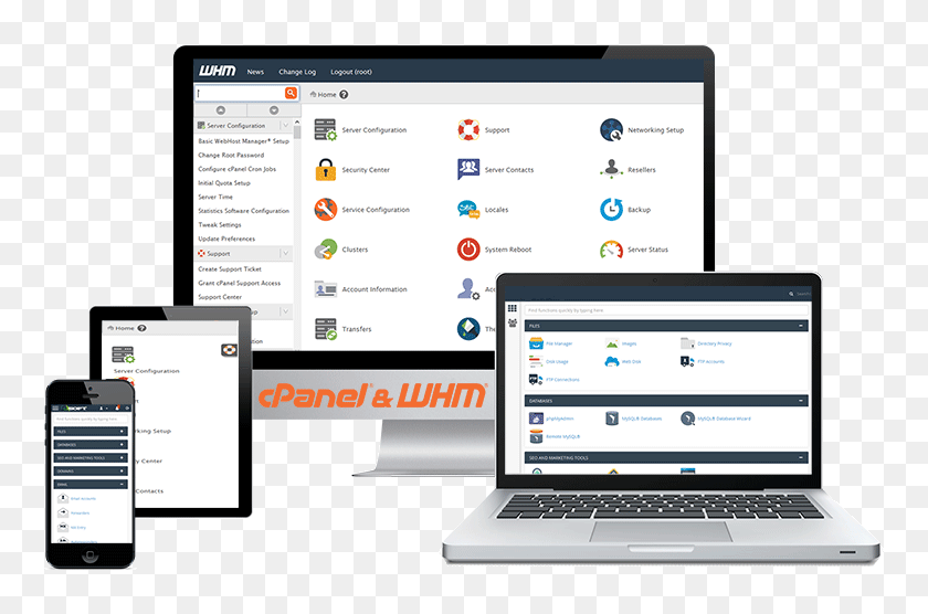 Cpanel-whm - Laptop And Mobile Transparent, HD Png Download - 800x478