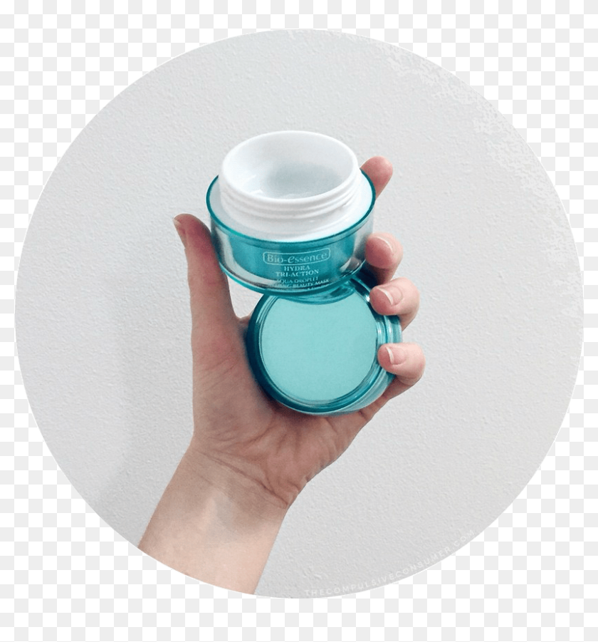 Bioessence Aqua Droplet Sleeping Mask Makeup Mirror, HD Png Download