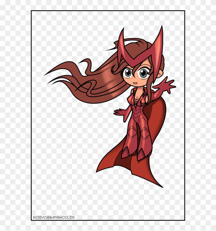 Download Scarlet Witch Transparent Background HQ PNG Image