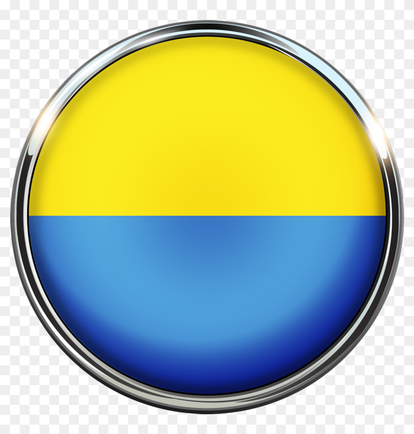Ukraine Flag Circle Country 1524617 Bandera De Ucrania En Circulo Hd Png Download 1920x1920 3512048 Pinpng