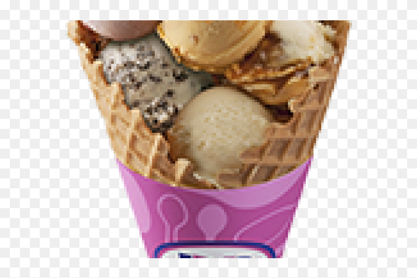 Baskin Robbin Png Transparent Images - Мороженое Баскин Роббинс В Рожке ...