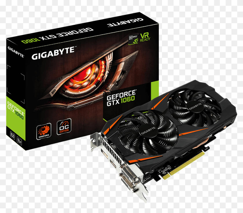 Gtx 1060 Gigabyte 3gb, HD Png Download - 1000x1000 (#3782125) - PinPng