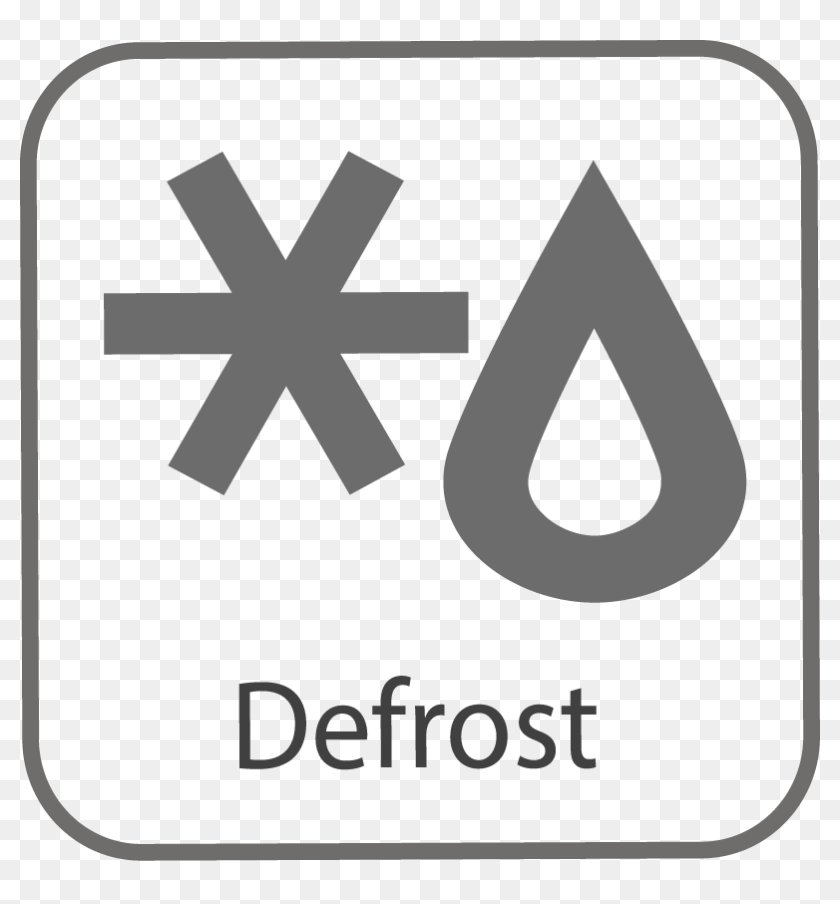 Where To Buy Defrost Icon On Microwave, HD Png Download 802x824