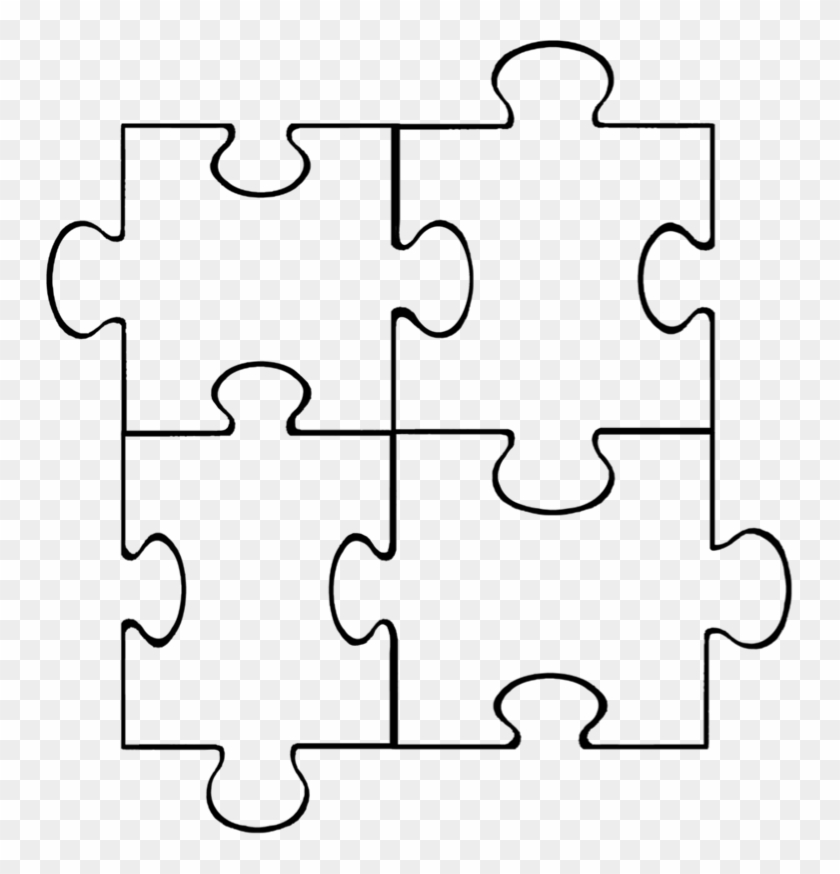 printable puzzle pieces template hd png download 747x794 390041 pinpng
