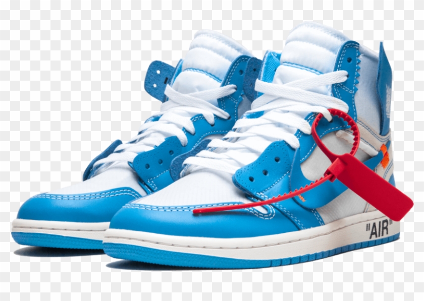 off white jordan 1 unc