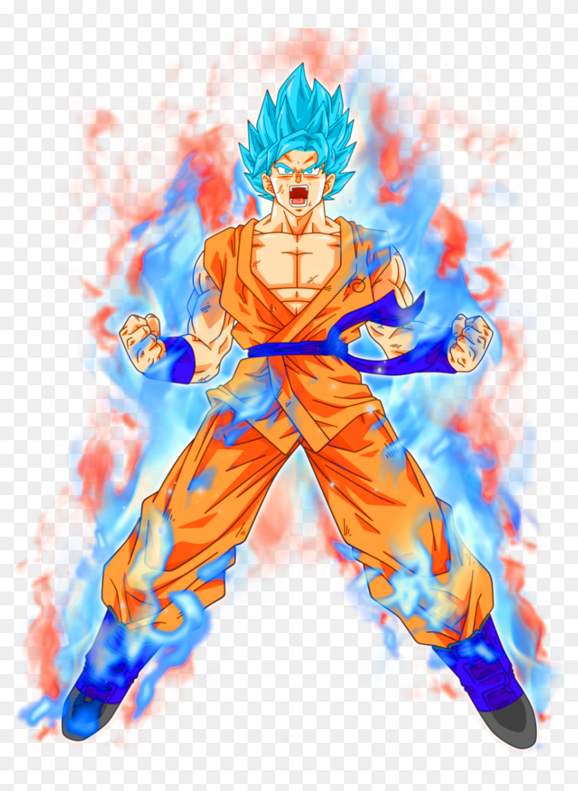 Goku Super Saiyan Blue PNG