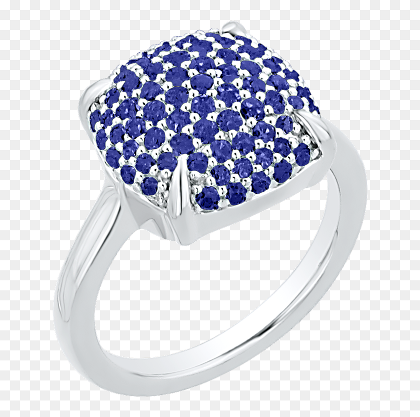 Blue Sapphire “lecircque” Ring, By Shah Luxury - Pre-engagement Ring