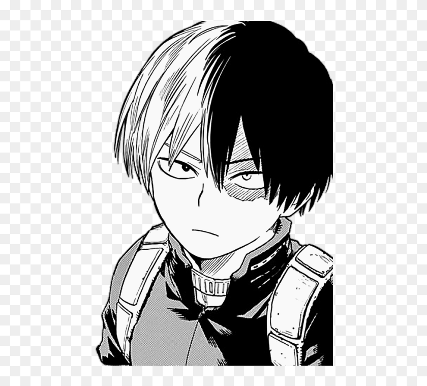 Shoto Todoroki Transparents ☆ - Todoroki Black And White, HD Png ...