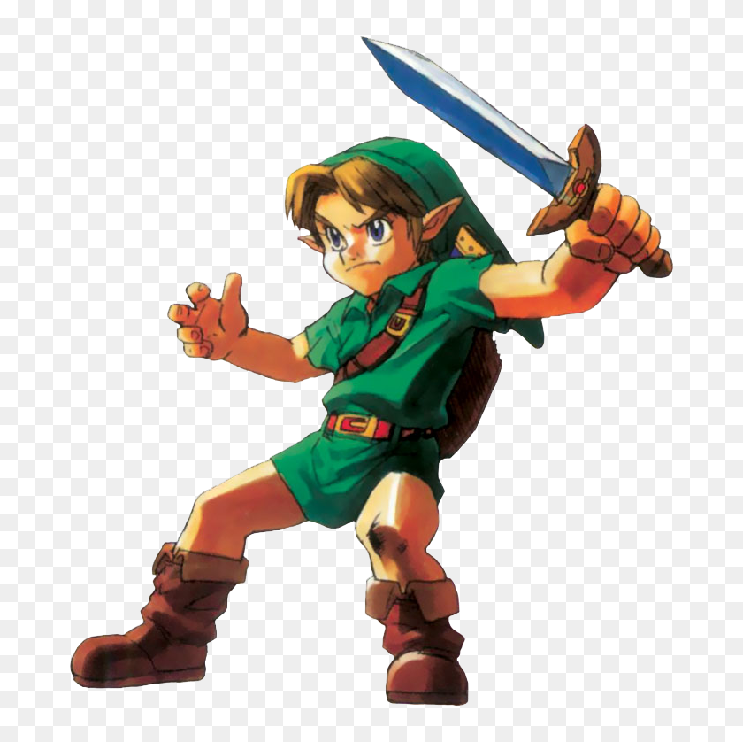 Link Ocarina Of Time Png - Legend Of Zelda: Ocarina Of Time - Free