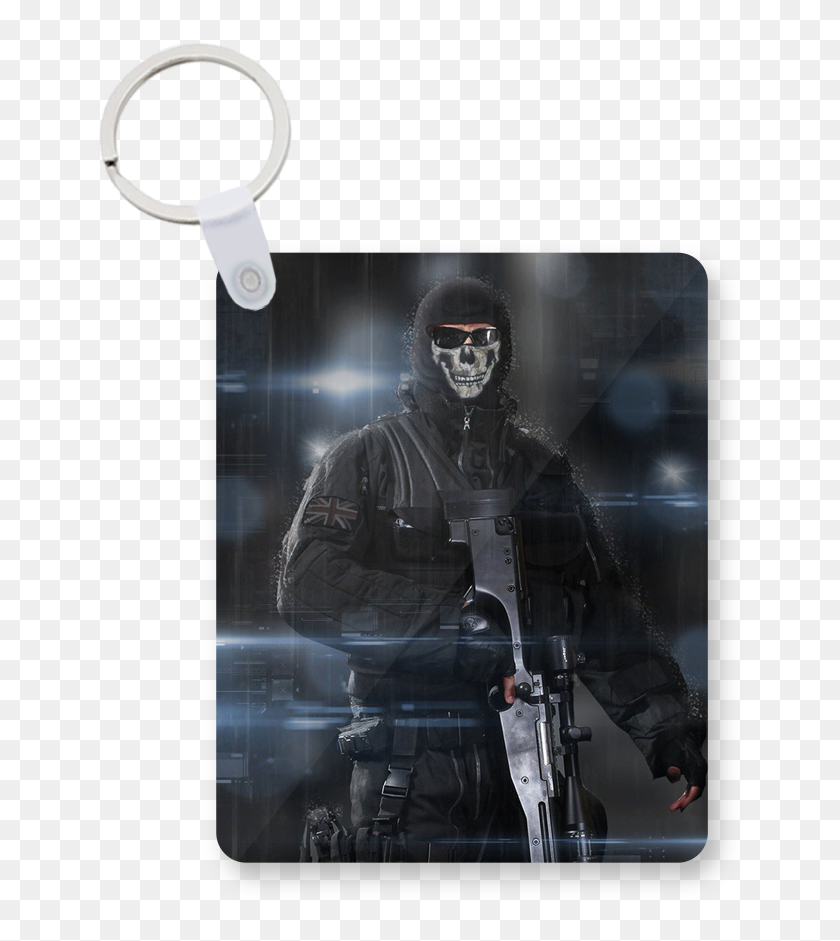 Call Of Duty Modern Warfare Printed Keychain Kc462 Captain America