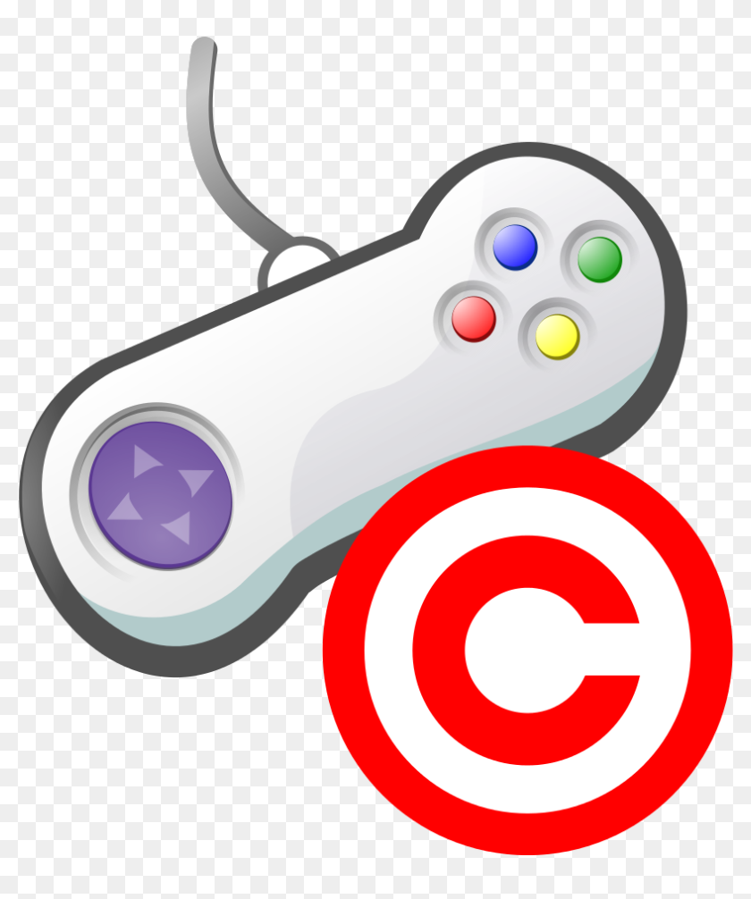 Copyrighted Video Game Icon Video Games Clip Art, HD Png Download