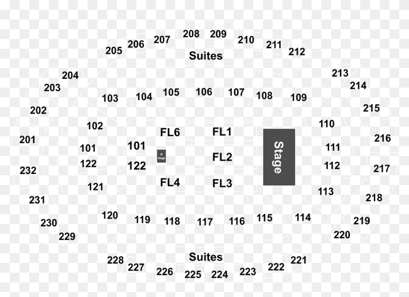 Mohegan Sun Arena Seating Chart With Seat Numbers