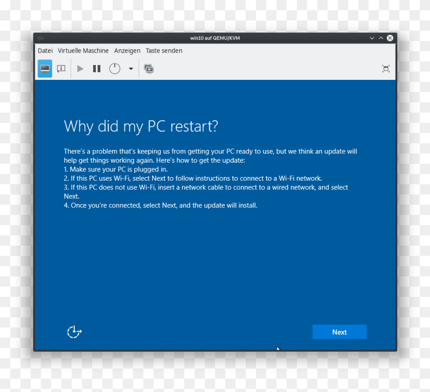 Why Did My Pc Restart - Did My Pc Restart Windows 10, HD Png Download ...