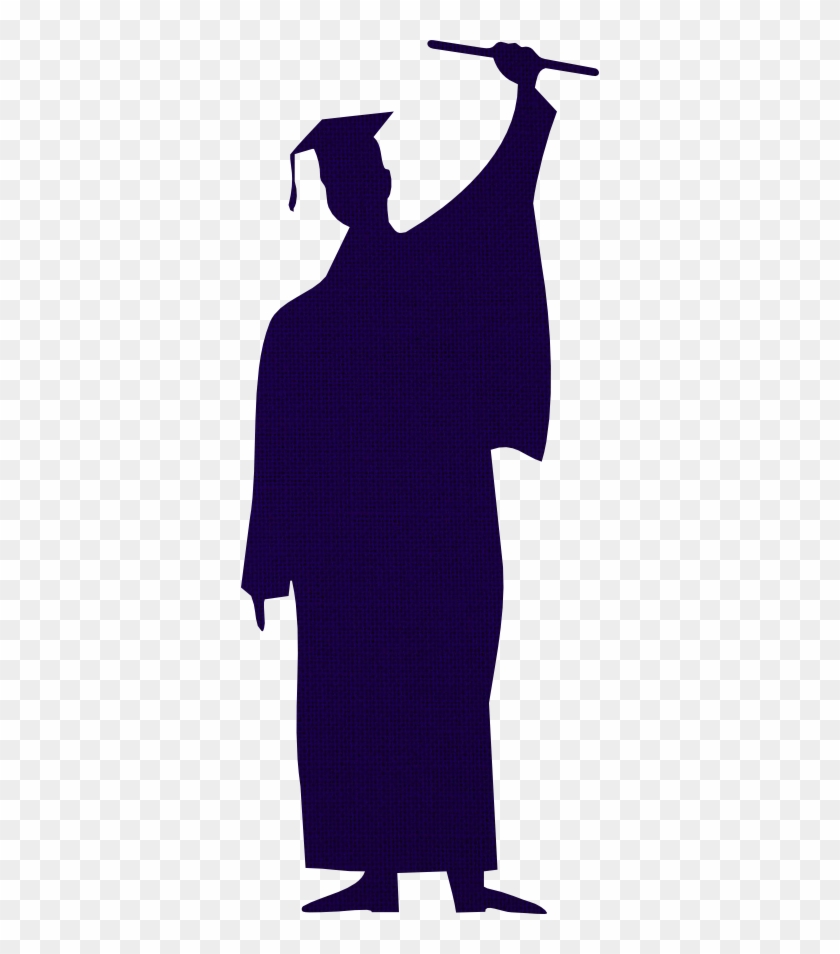 Graduation Graduate Student Clipart Clipart Kid - Silhouette Vector ...