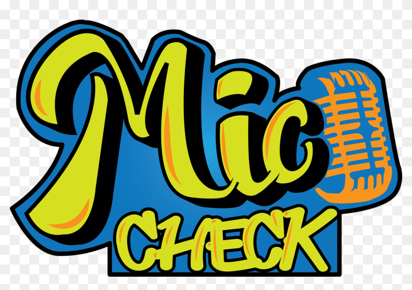 Mic Check 1 2 Logo , Png Download Mic Check Clip Art, Transparent Png