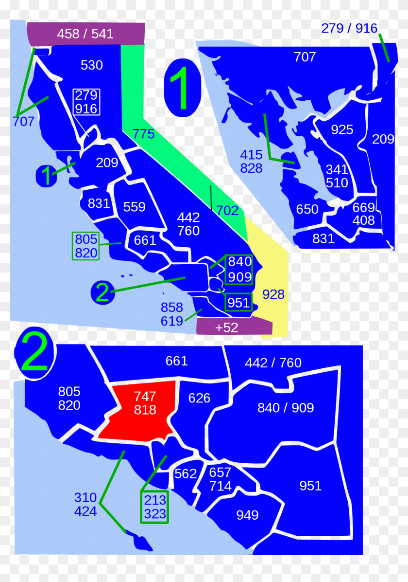 area-codes-818-and-area-code-is-310-hd-png-download-1200x1643