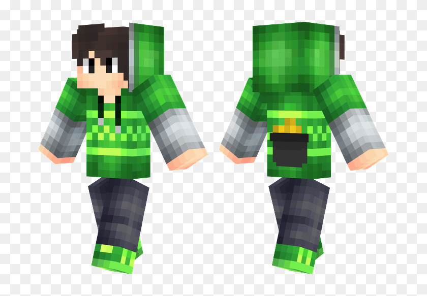 Irish Hoodie - Indiana Jones Minecraft Skin, HD Png Download(716x514) - Pin...