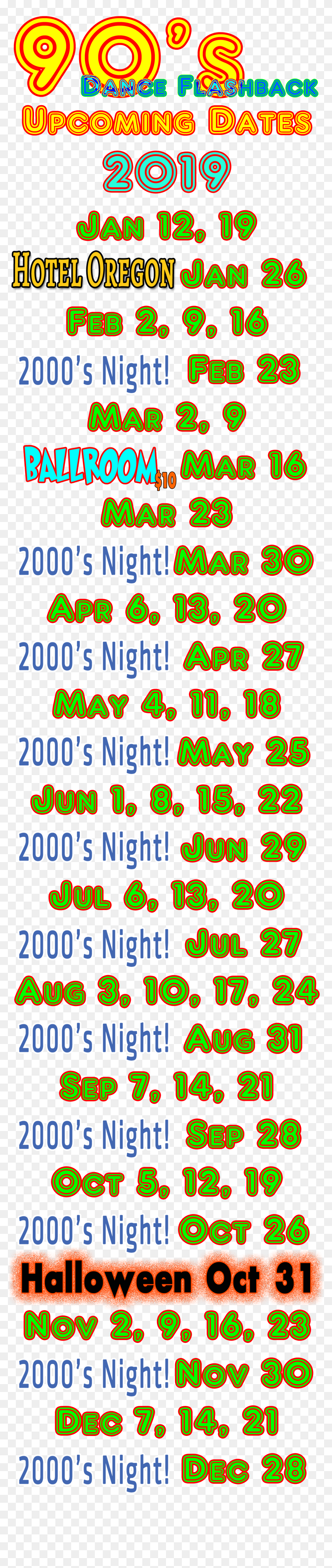 90's Dance Flashback Is A Music Video Dance Night, HD Png Download 1235x5771 (4299008) PinPng