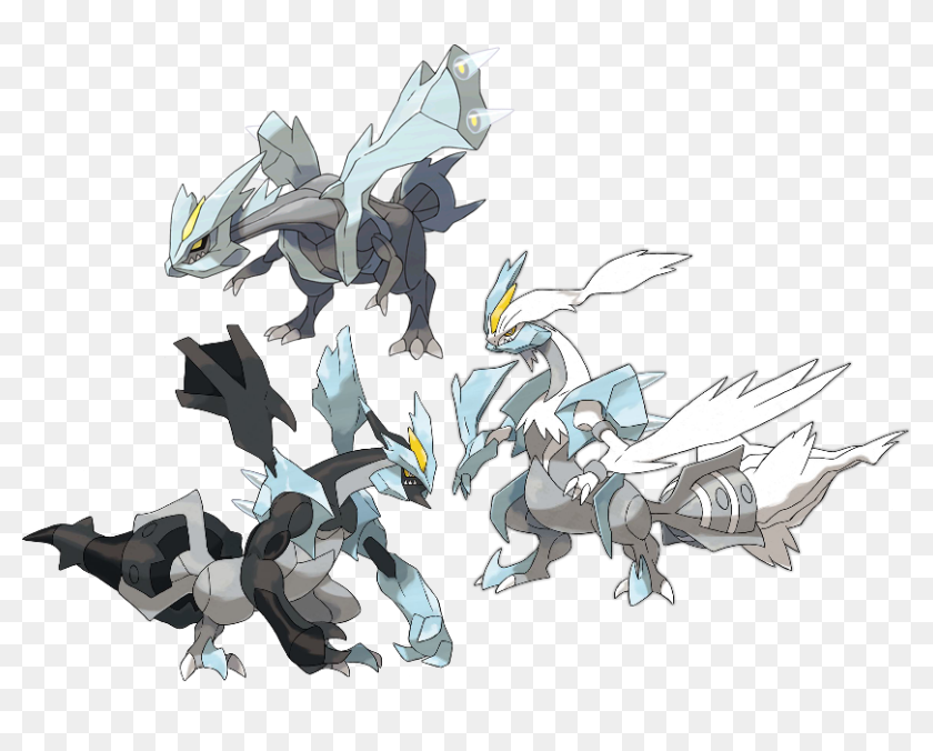 Kyurem White Kyurem, HD Png Download 830x596 (4321393) PinPng