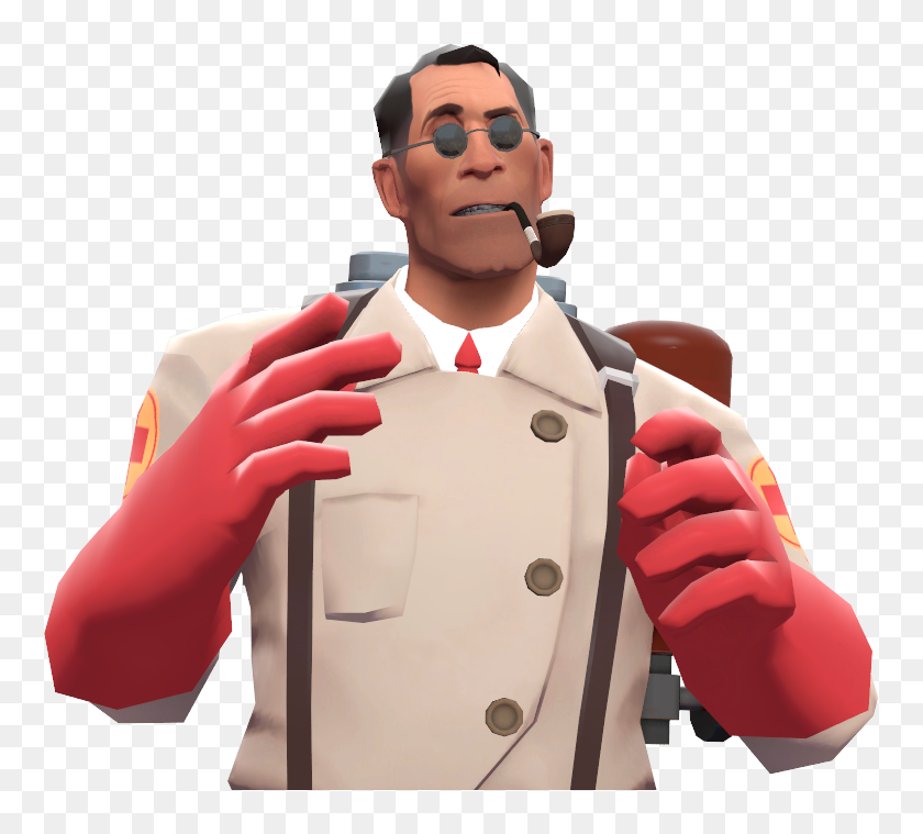 Tf2 Medic Png - Medic Tf 2, Transparent Png(760x679) - PinPng.