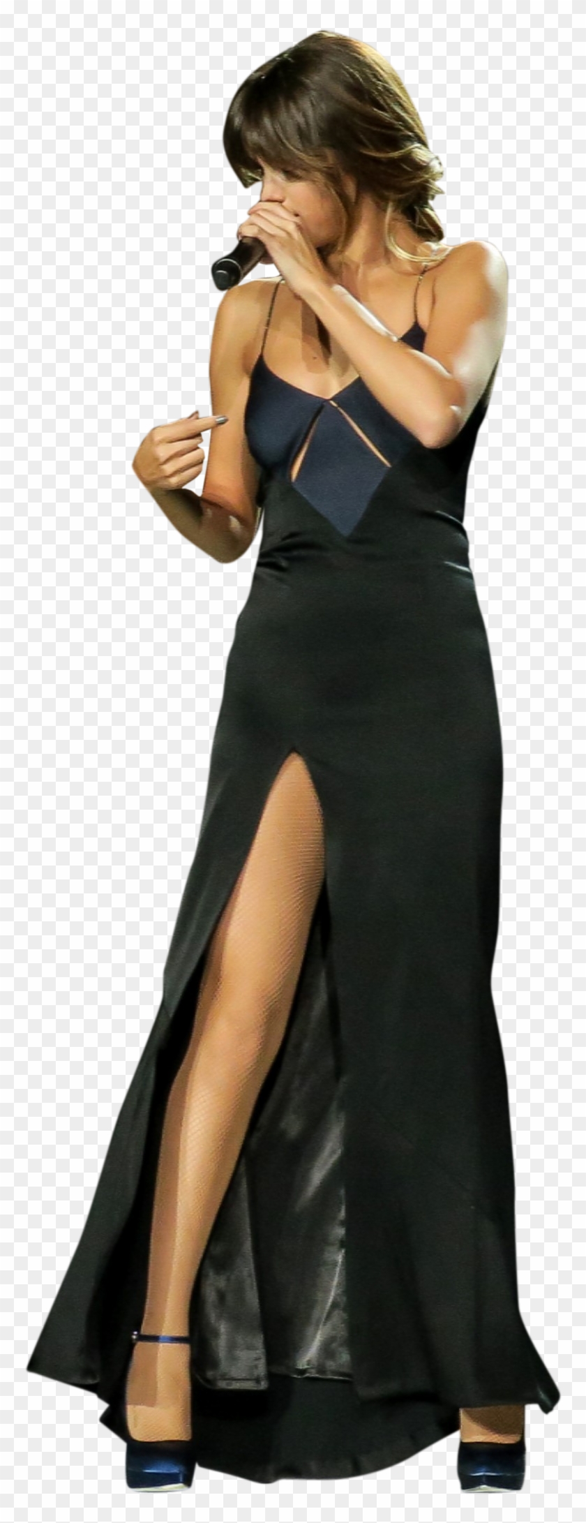 Selena Gomez Singing On Stage - Photo Shoot, HD Png Download