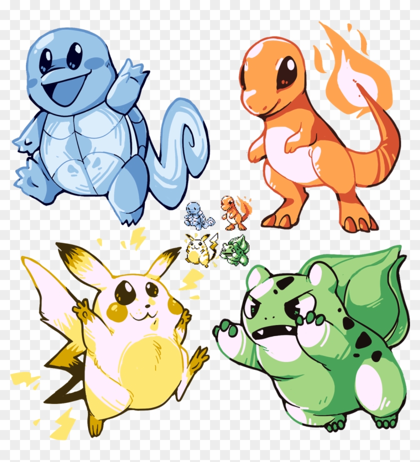 Pokemon Red/Blue - Sprite Redraw Compilation 1 by pettamapossum on  DeviantArt