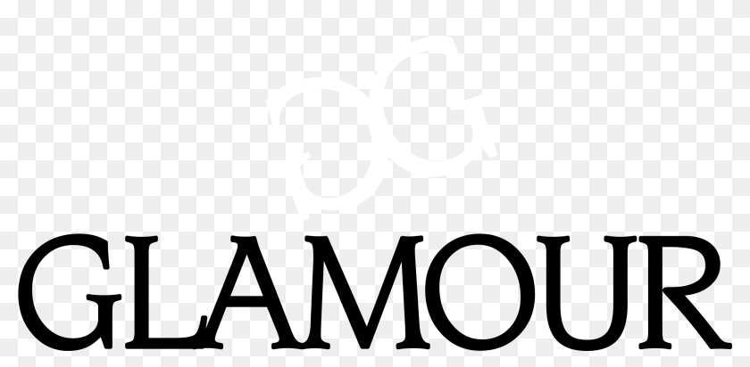 Glamour Logo Black And White - Glamour, HD Png Download - 2400x2400 ...