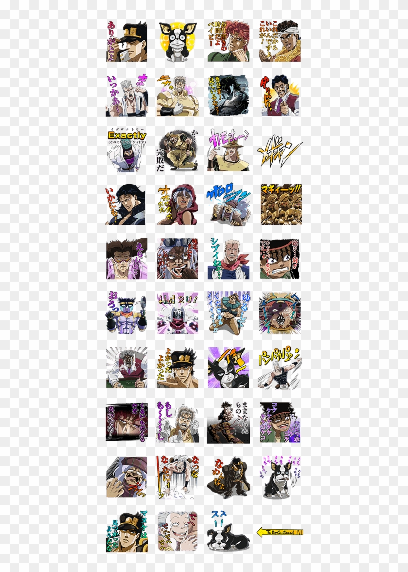 Jojo Death Note Whatsapp Stickers