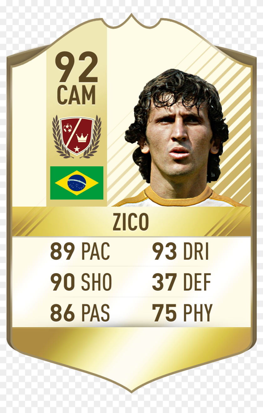 Zico Kaka Fifa 18 Card Hd Png Download 1000x1500 4513270 Pinpng