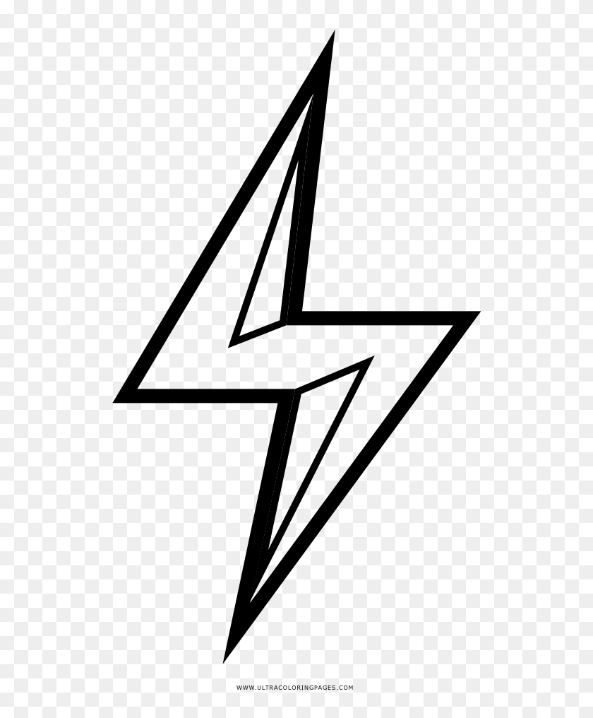 Flash Lightning Bolt Coloring Page Coloring Pages