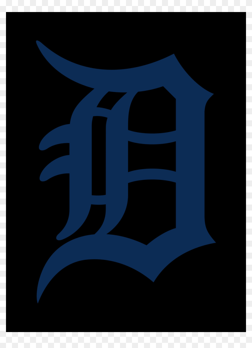 Detroit Tigers D Logo, HD Png Download - 1203x1600 (#4572544) - PinPng