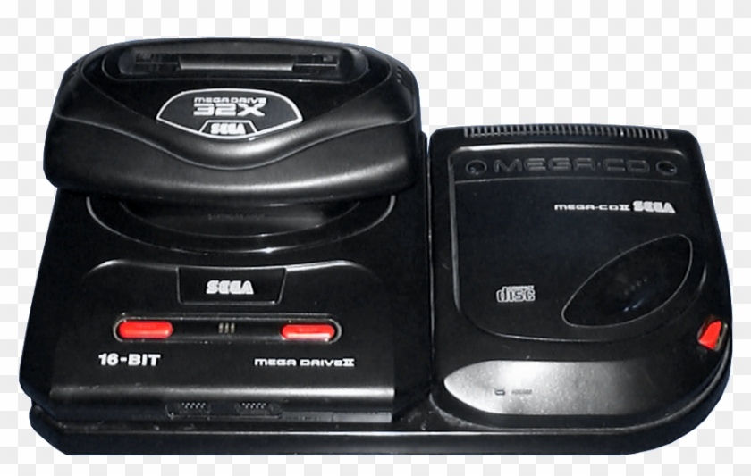 Mega Drive Ii Mega-cd Ii 32x - Sega Mega Drive 2, HD Png Download ...