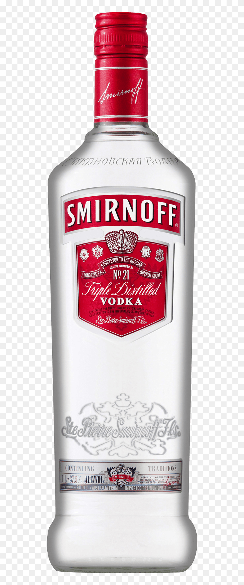 Smirnoff Vodka Png - Smirnoff Red Label Vodka, Transparent Png ...