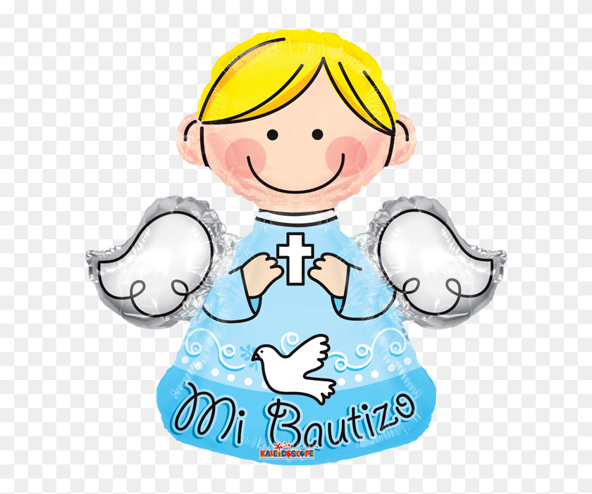 Mi Bautizo Angel Azul Shape 14 Mi Bautizo Niño Hd Png Download