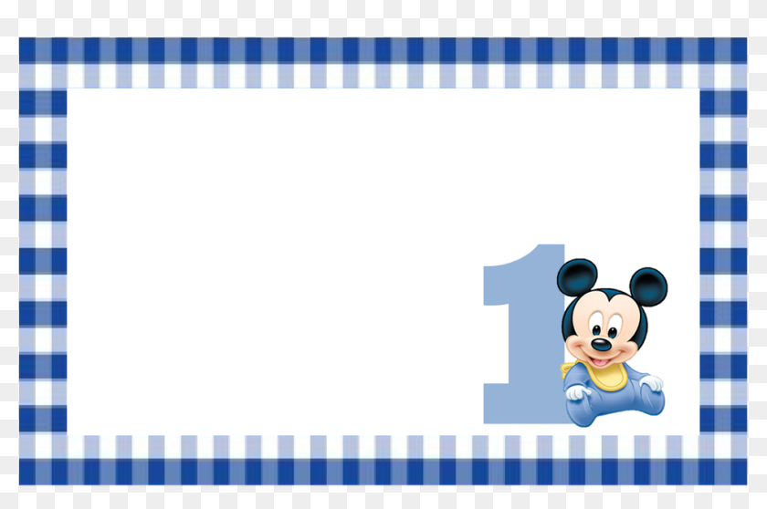Etiquetas O Tarjetas Mickey Baby Hd Png Download 1007x800 Pinpng