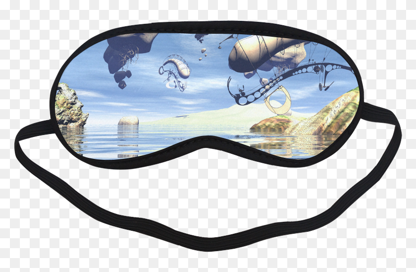 Sleeping Mask Pink Transparent, HD Png Download 1000x1000 (4723521