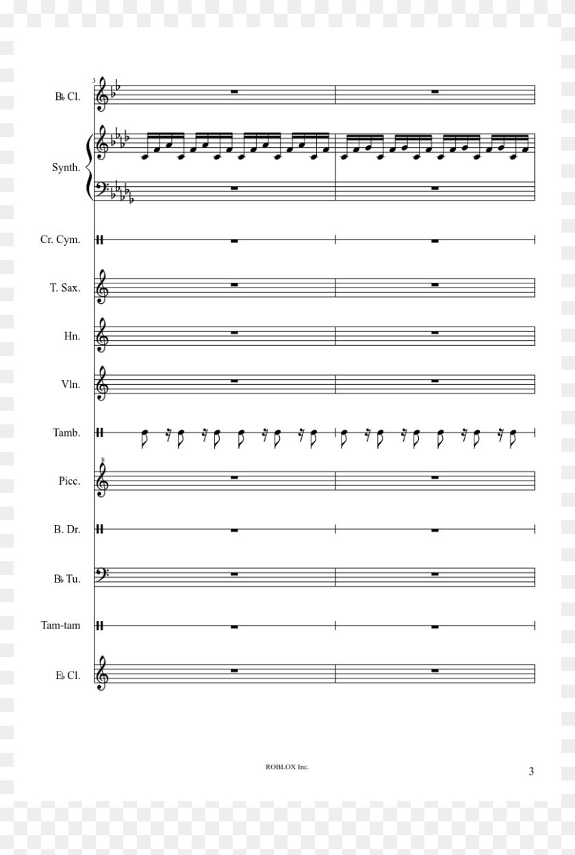 Roblox Theme Song Sheet Music Composed By Roblox 3 Roblox Songs Piano Sheets Hd Png Download 827x1169 4727566 Pinpng - roblox guest plays piano