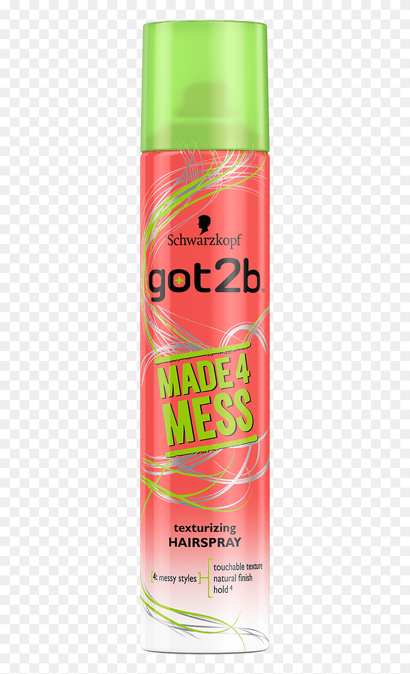 Got2b Made4mess Hairspray Got2b Made 4 Mess Hairspray, HD Png Download 970x1400 (4756762
