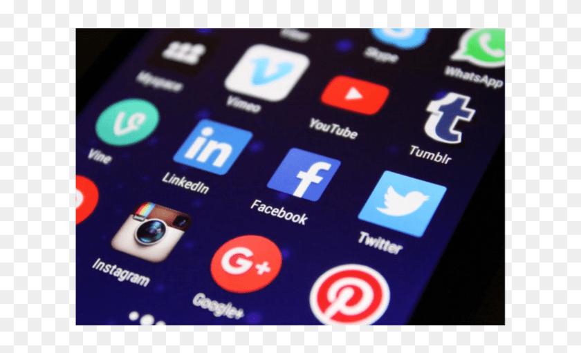 Social Media Public Domain, HD Png Download 840x430 (4757350) PinPng