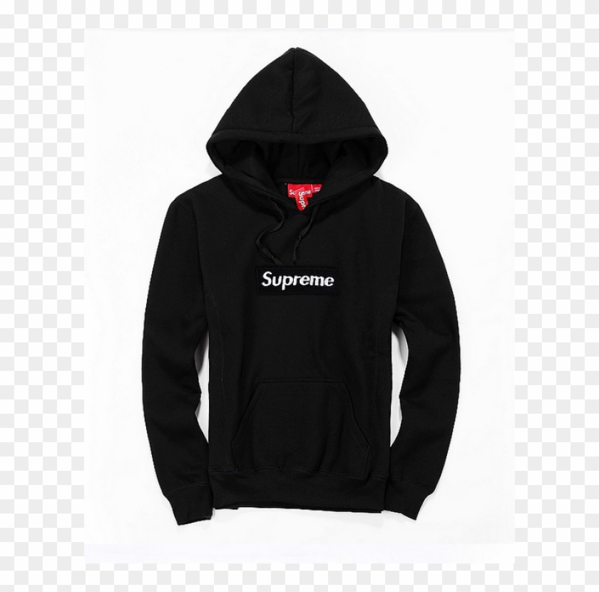 black champion supreme hoodie