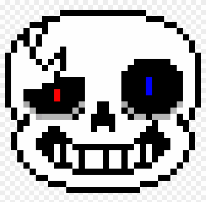 Sans Head Png - Sans Head Pixel Art, Transparent Png - 1184x1184 (#487858)  - PinPng