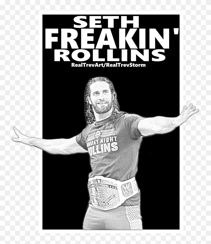 Seth Freakin Rollins Poster Hd Png Download 776x1200