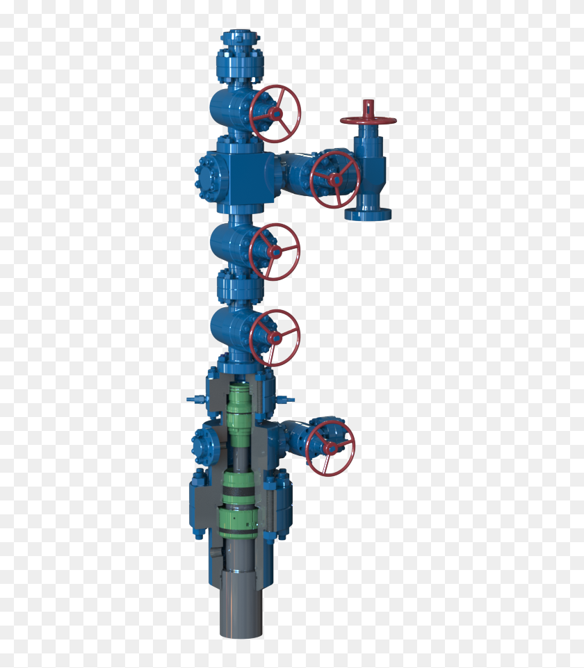 Wellhead Christmas Trees - Christmas Tree Valve System, HD Png Download ...