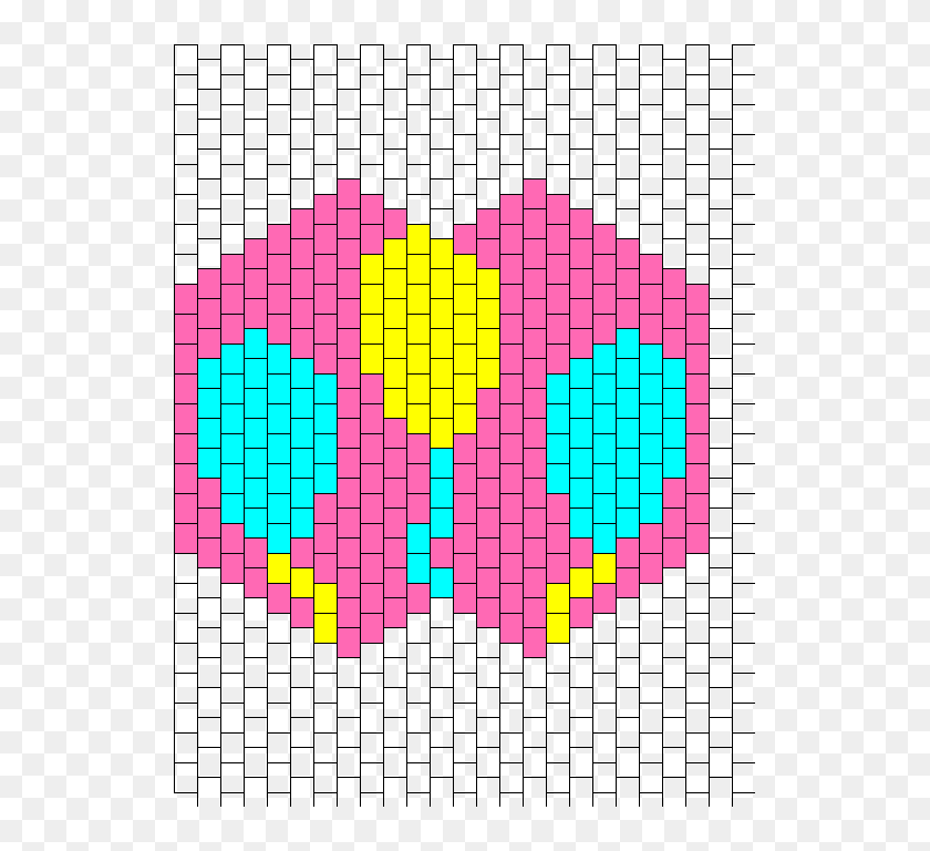 pinkie pie cutie mark bead pattern kandi mask patterns rainbow hd png download 525x688 4838767 pinpng