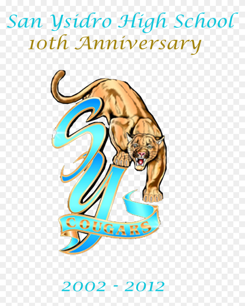 Syh Cougar Logo Final - San Ysidro High School, HD Png Download ...