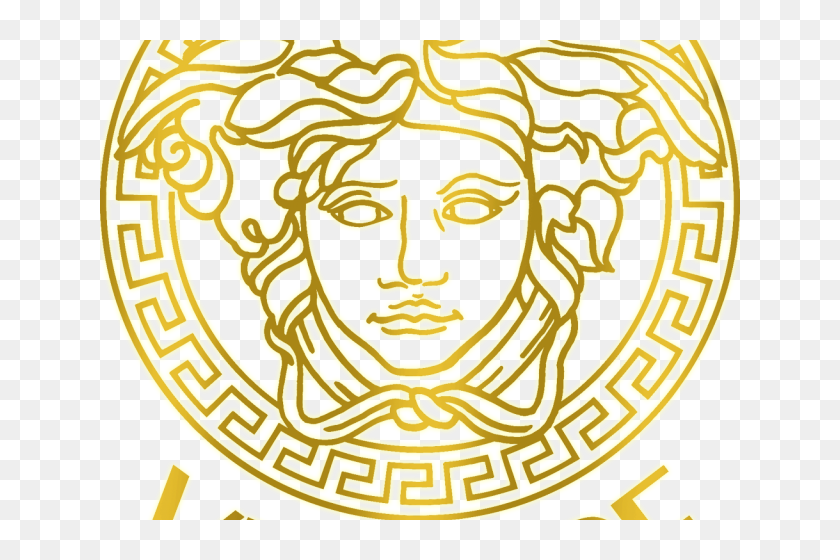Versace Medusa SVG, Medusa SVG file, Gianni Versace SVG, Gold