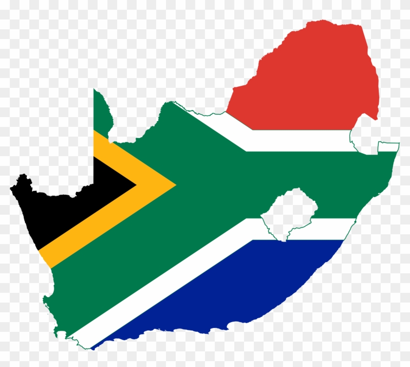 South Africa Png - South Africa Flag Map, Transparent Png - 2000x1697 ...