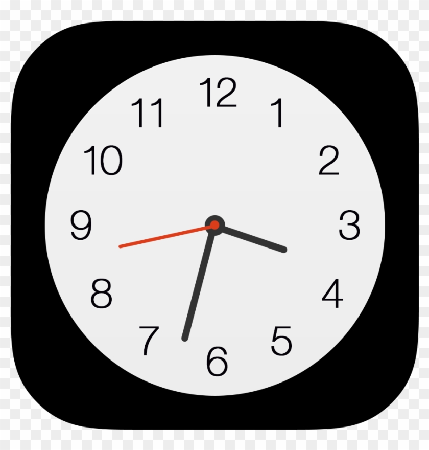 Clock Icon - Ios 12 Icon Png, Transparent Png - 1024x1024 (#491422 ...