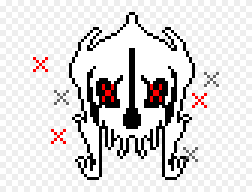 X-gaster Blaster Firing - Undertale Gaster Blaster, HD Png Download(670x640...